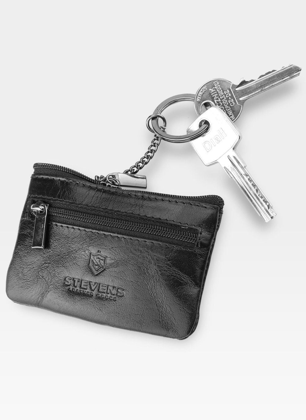 Maza ādas maciņš atslēgām, monētām Stevens P49 S1036