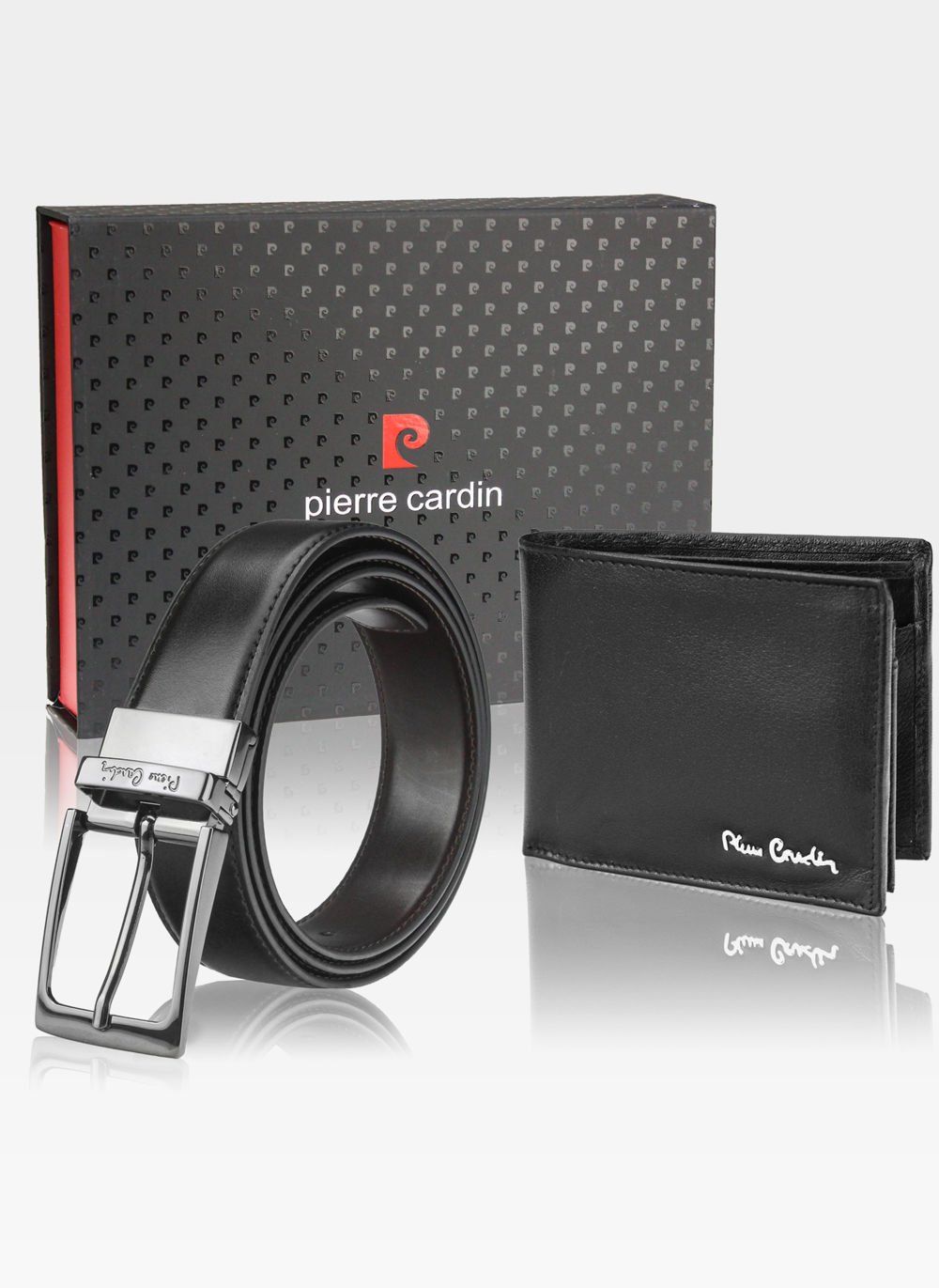 Vīriešu komplekta maks ar jostu Pierre Cardin T6 8806