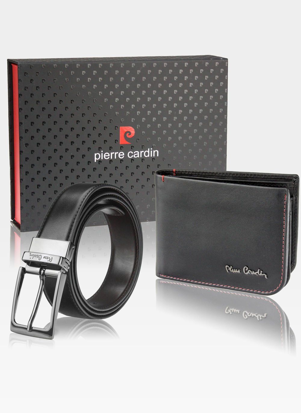 Vīriešu komplekta maks ar jostu Pierre Cardin K35 8806 D137