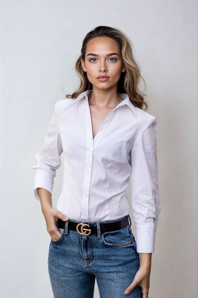 Sieviešu ādas josta Stevens, melna