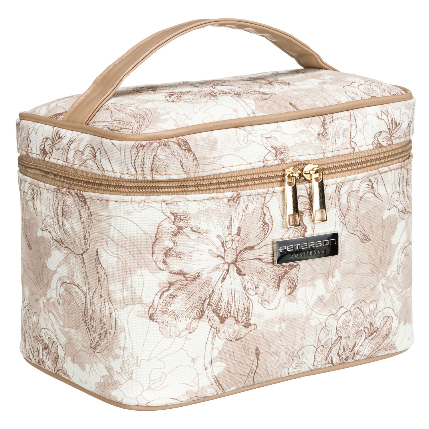 Maza kosmētikas somiņa sievietēm Peterson, bēša