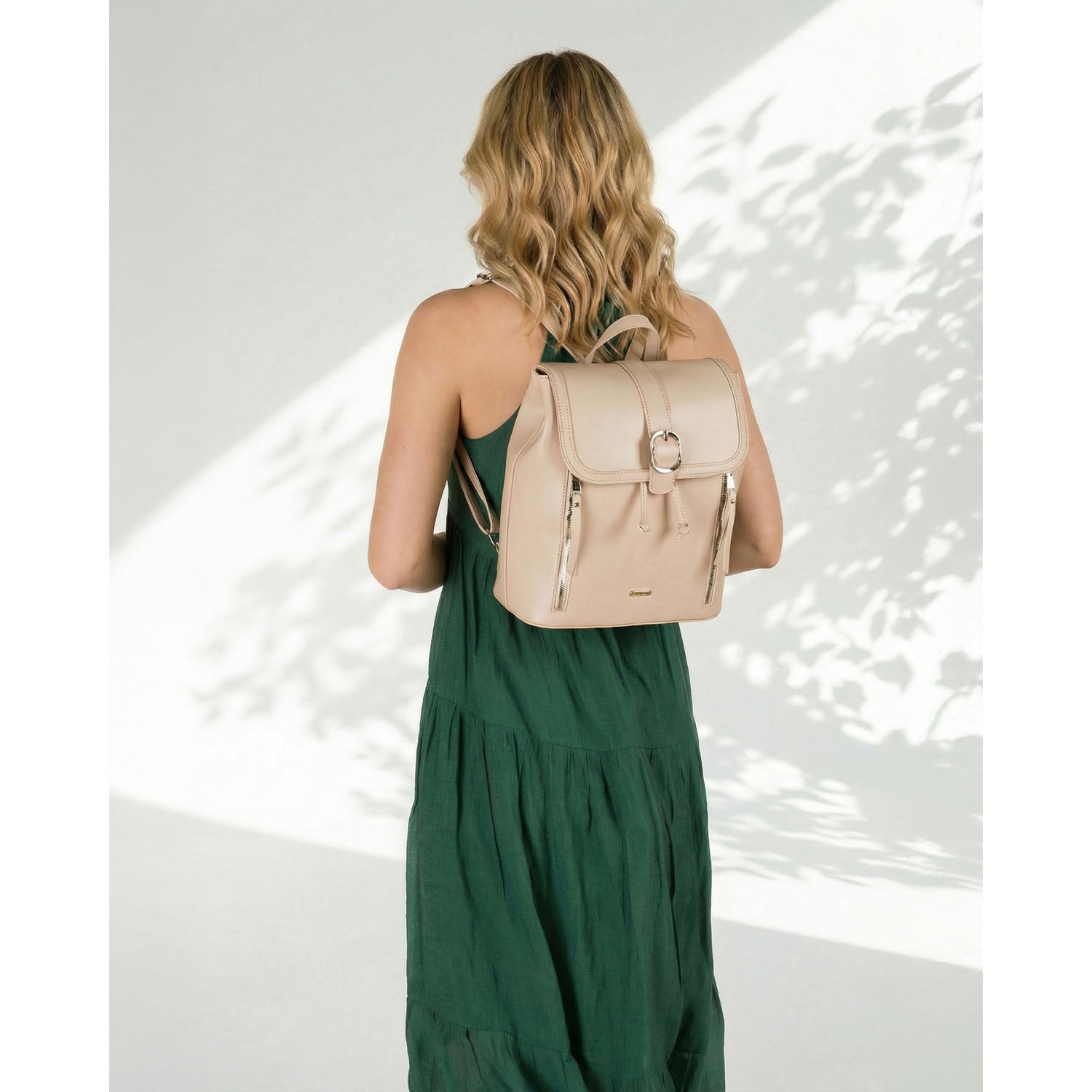 Maža kuprinė moterims Rovicky, smėlio G33