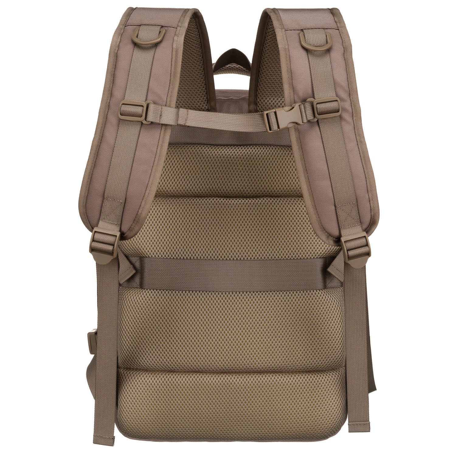 Vidēja izmēra unisex mugursoma Peterson, bēša N518