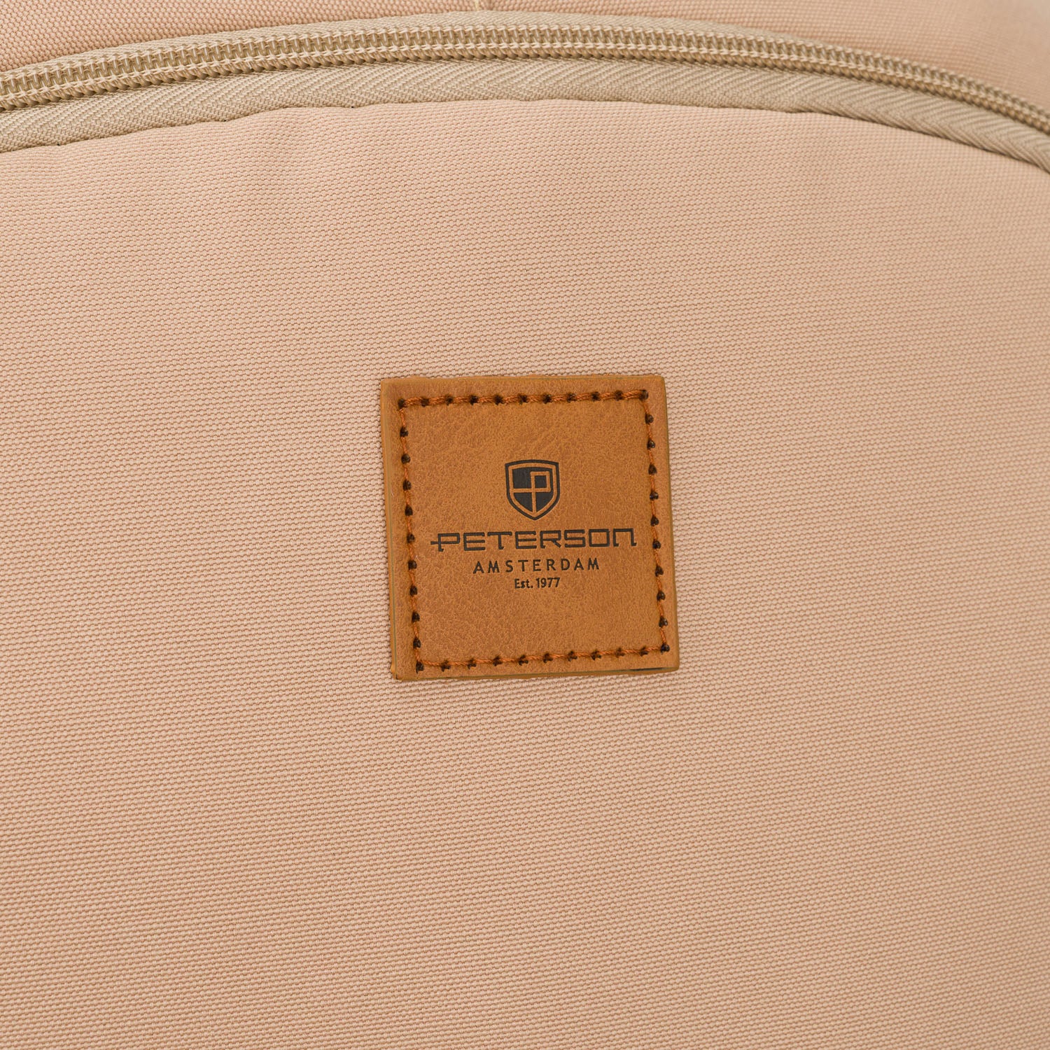 Vidēja izmēra mugursoma unisex Peterson, bēša
