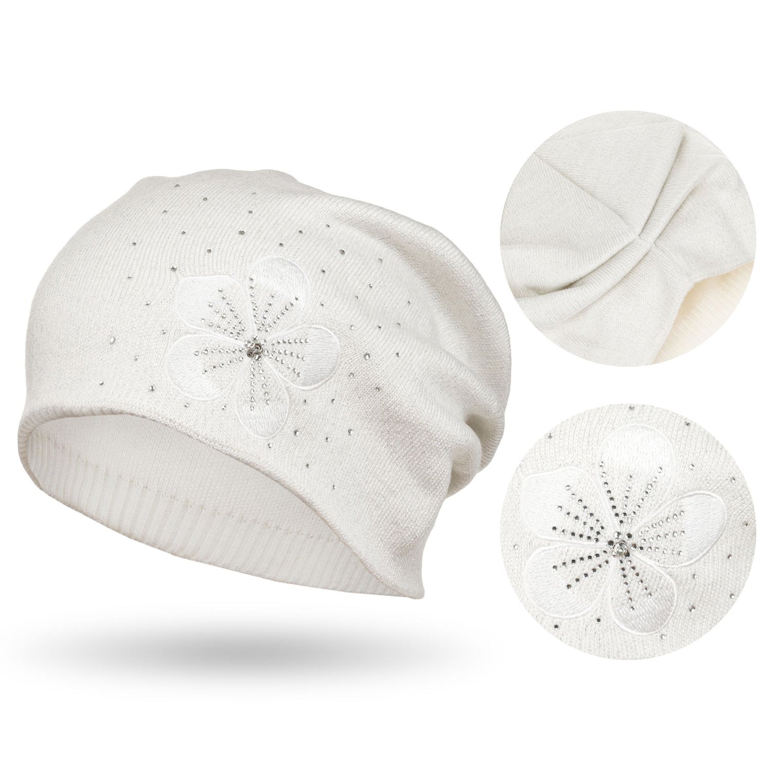 Sieviešu cepure Peterson, balta K251