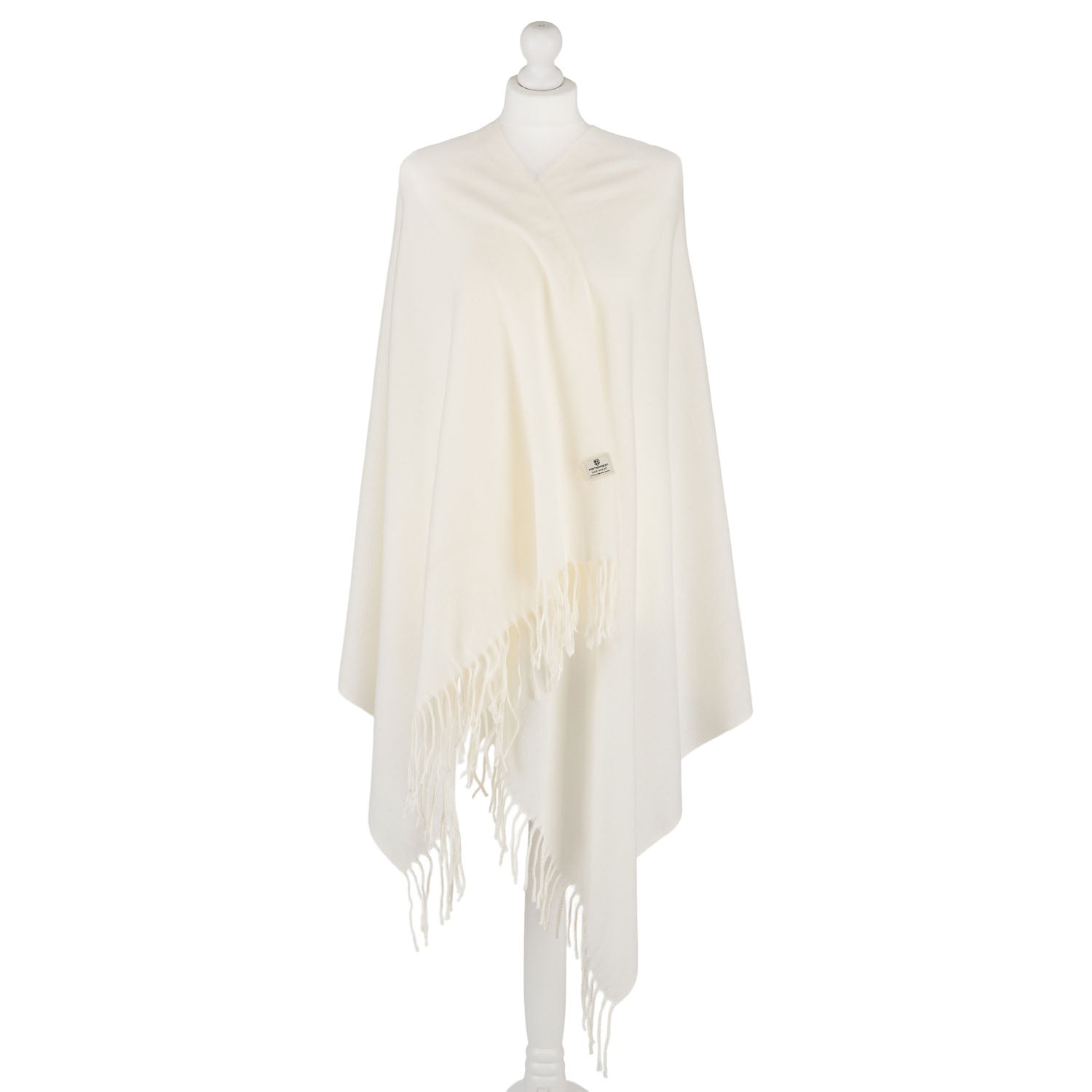 Šalle sievietēm Peterson, baltā krāsā S2