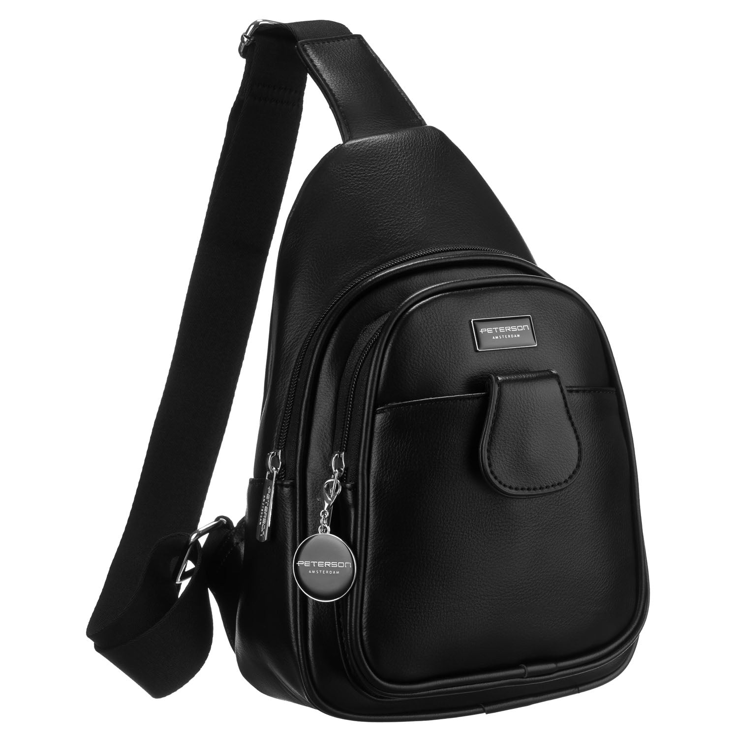 Sieviešu soma Peterson, melna R409