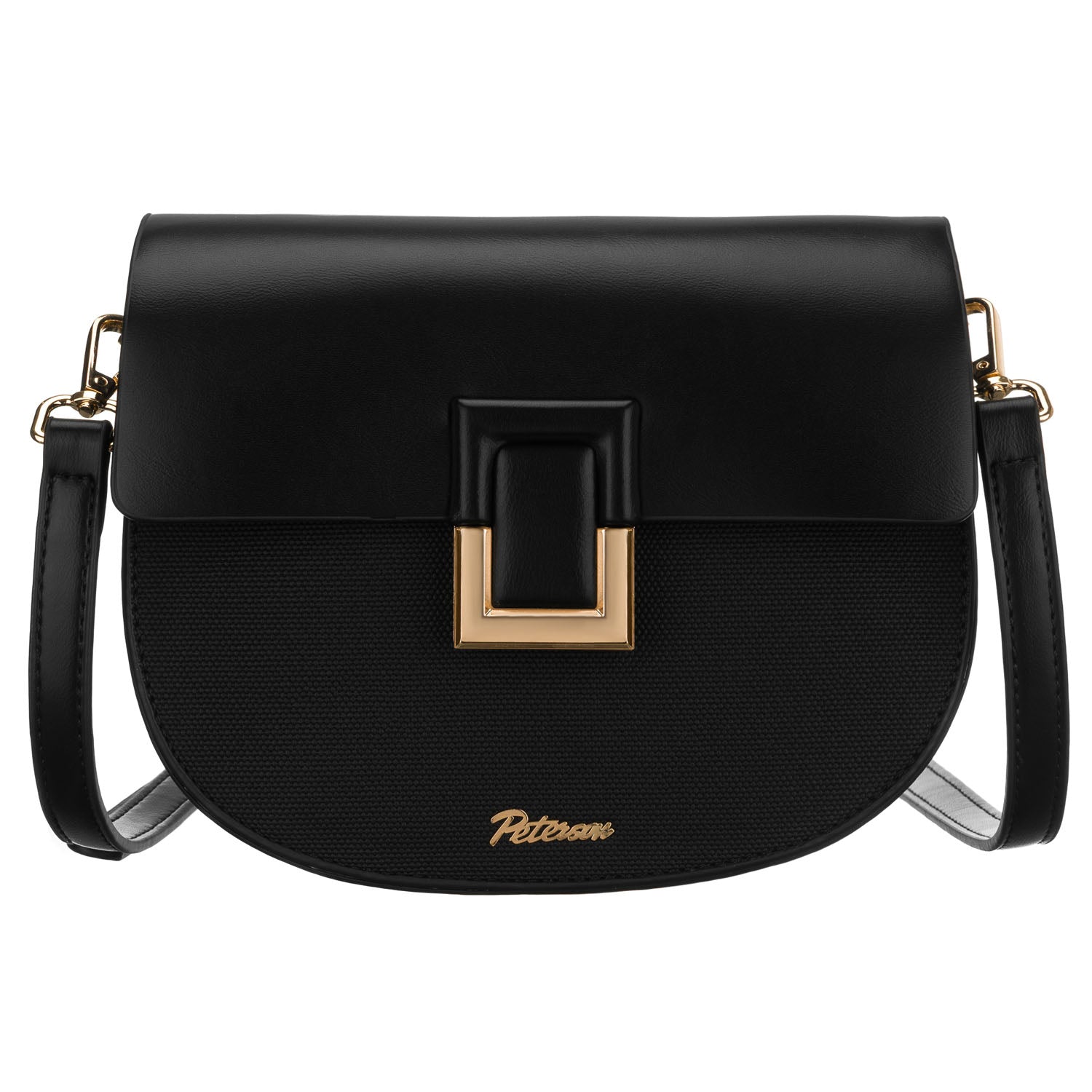 Maza sieviešu rokassomiņa Peterson, melna 1467