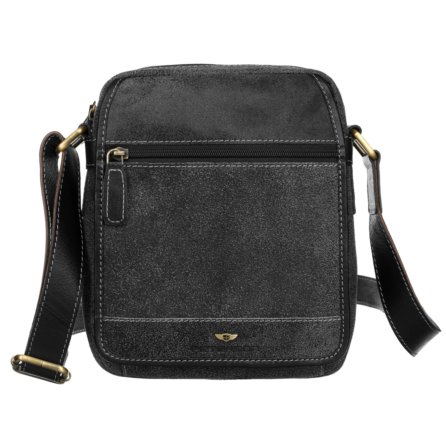 Maza vīriešu rokassoma Peterson, melna R34