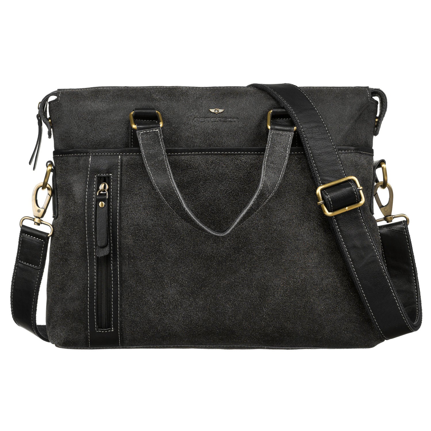 Liela rokassoma Peterson, melna, R24