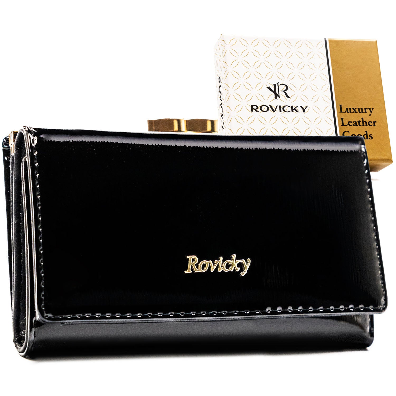 Piniginė moterims Rovicky, juoda G42