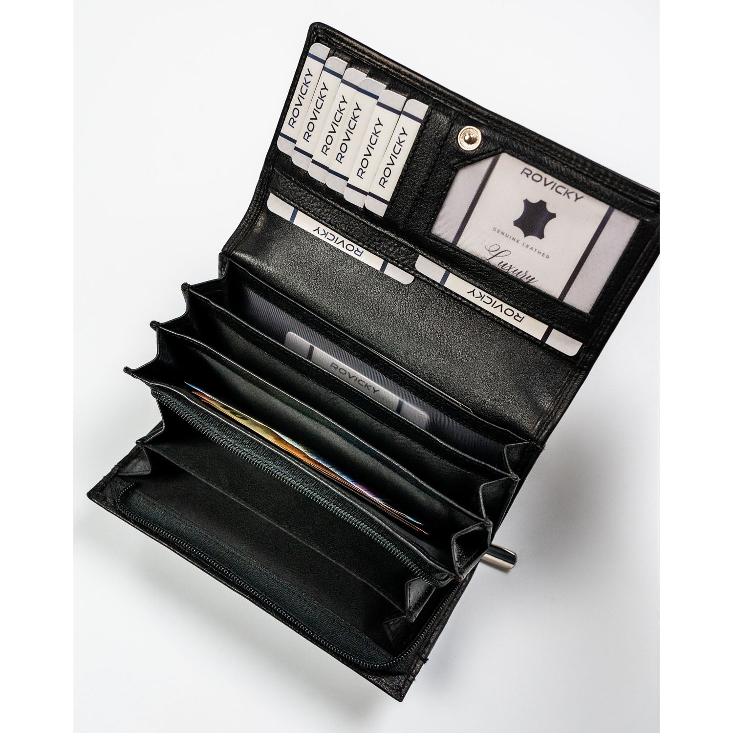 Sieviešu maks Rovicky, melns N461