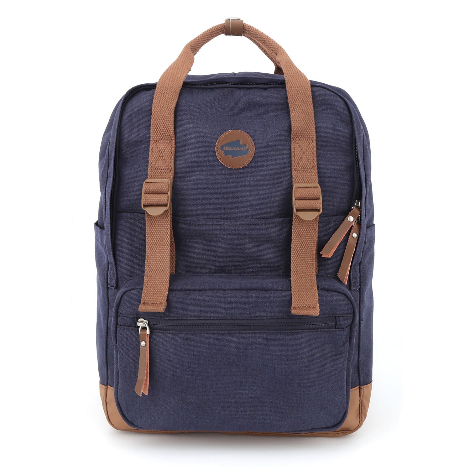 Liela pilsētas mugursoma ar nodalījumu klēpjdatoram Himawari, granātbrūnā krāsā.