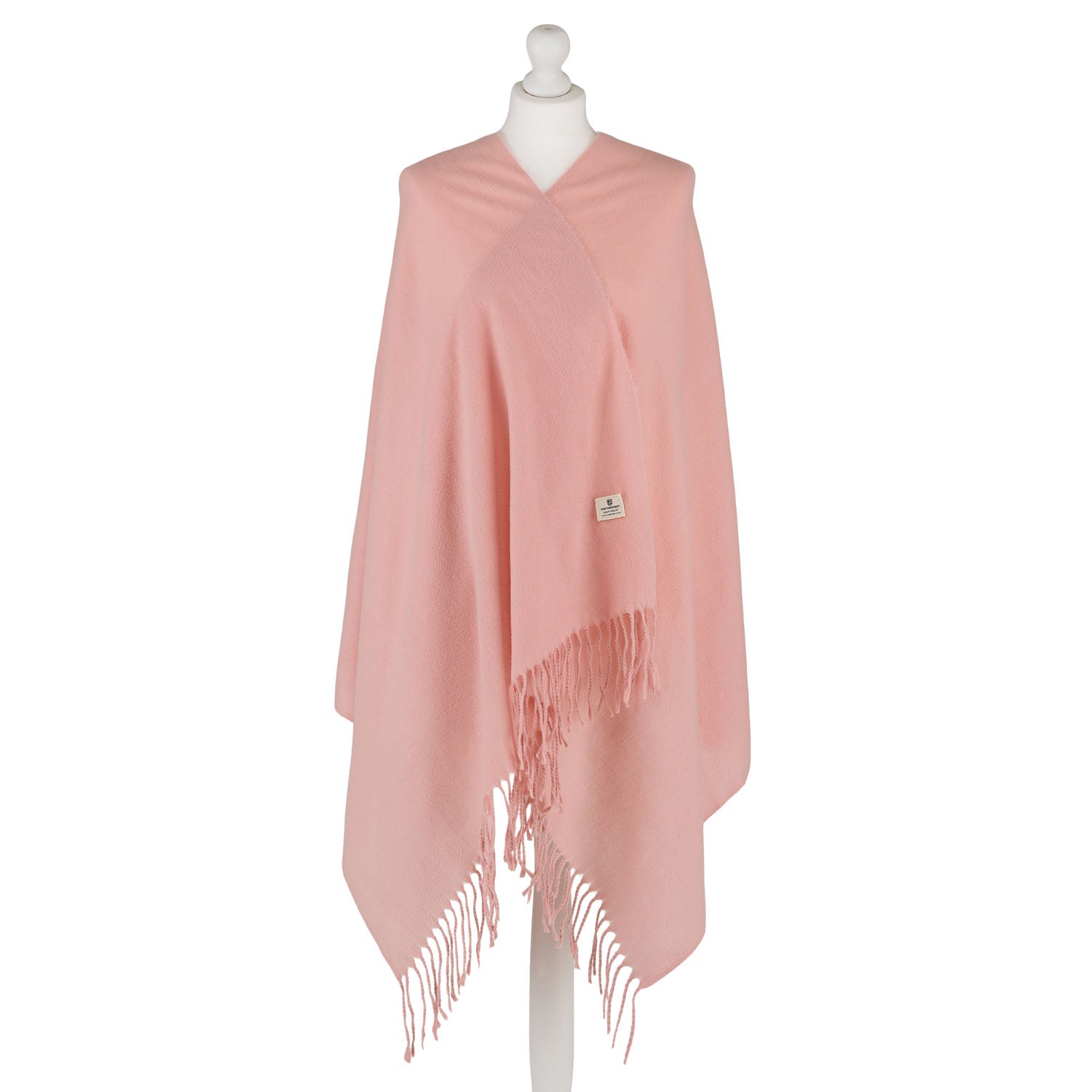 Liela šalle sievietēm Peterson, rozā krāsā S8