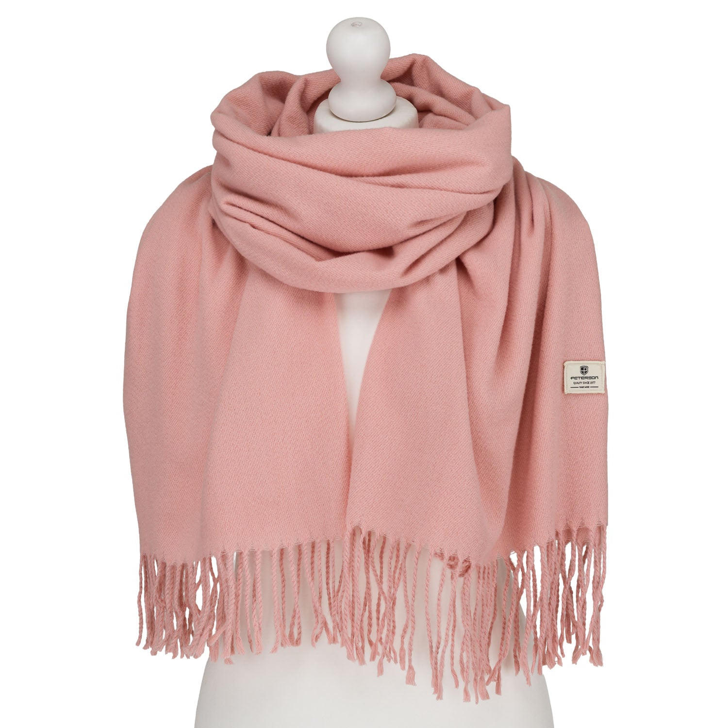 Liela šalle sievietēm Peterson, rozā krāsā S8