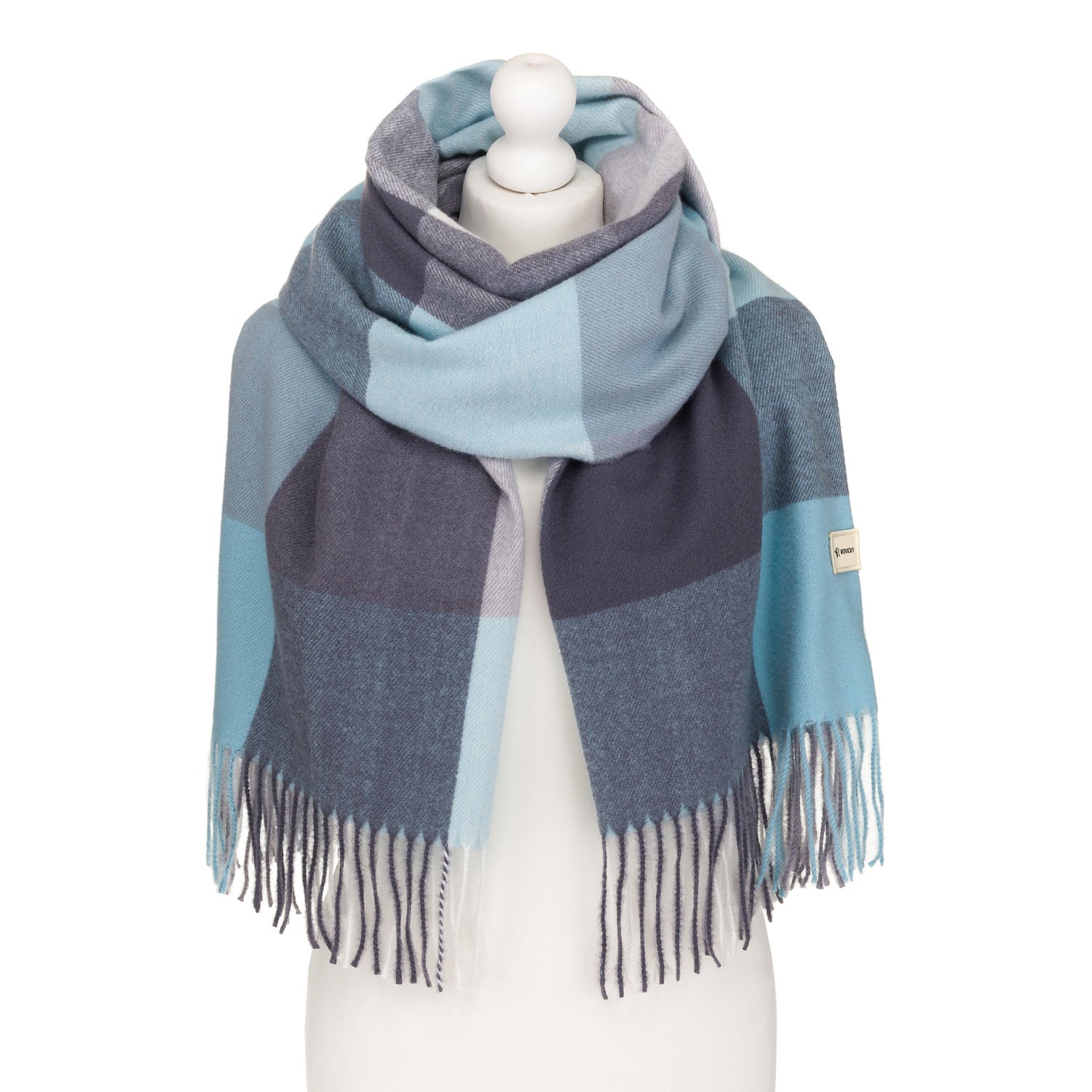 Šalle sievietēm Rovicky, zilā krāsā S18