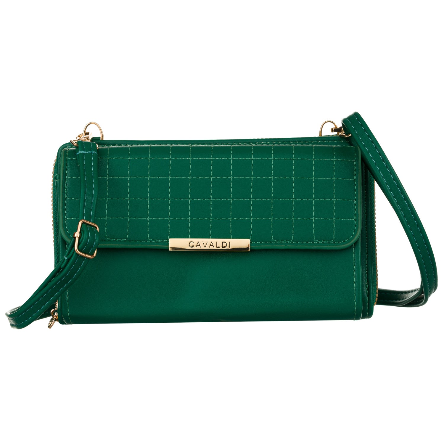 Maza eleganta rokassoma 4U Cavaldi, zaļa A0155