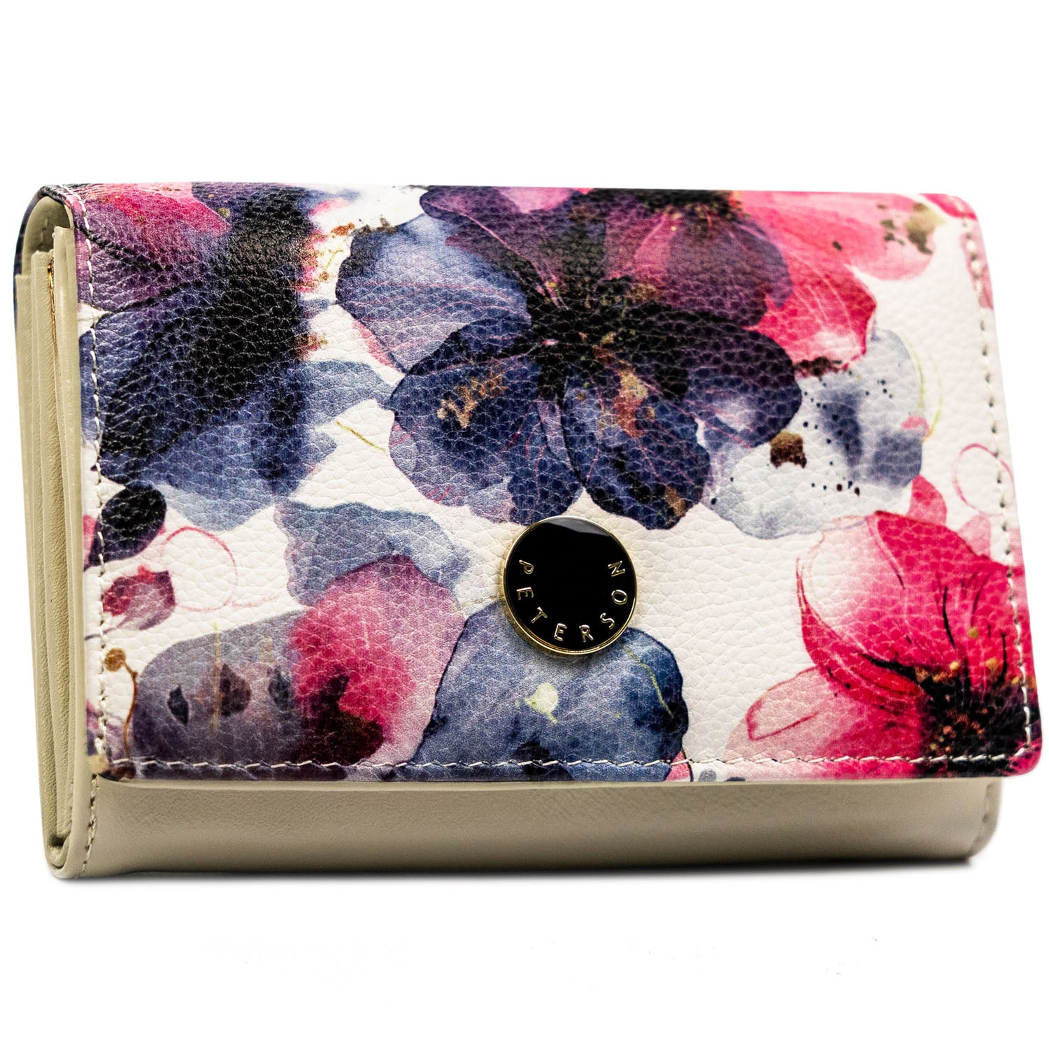 Sieviešu maks Peterson, ziedu raksts PT57