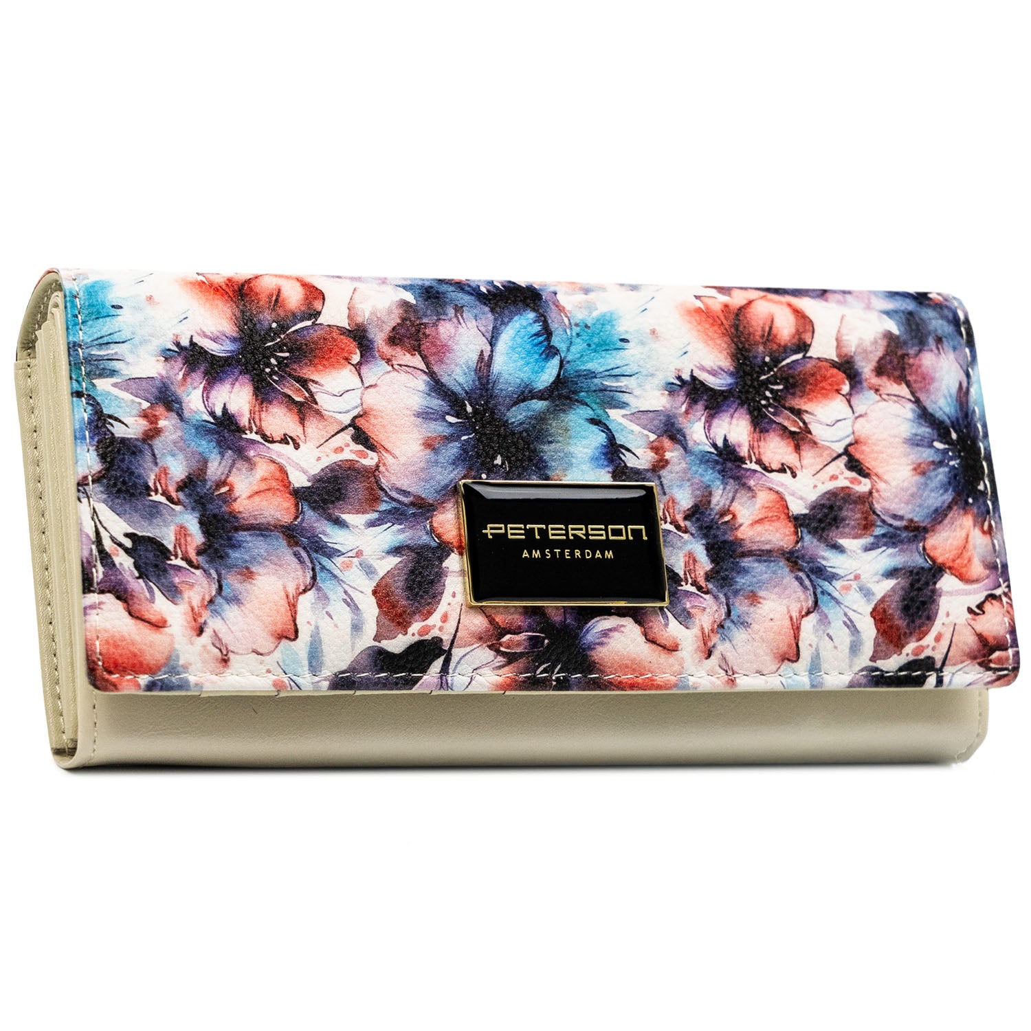 Sieviešu maks Peterson, ziedu raksts PT74