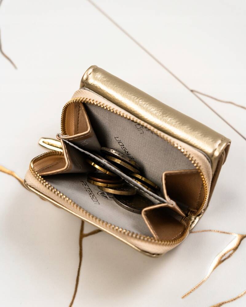 Īstas ādas sieviešu maks Peterson L87 N350