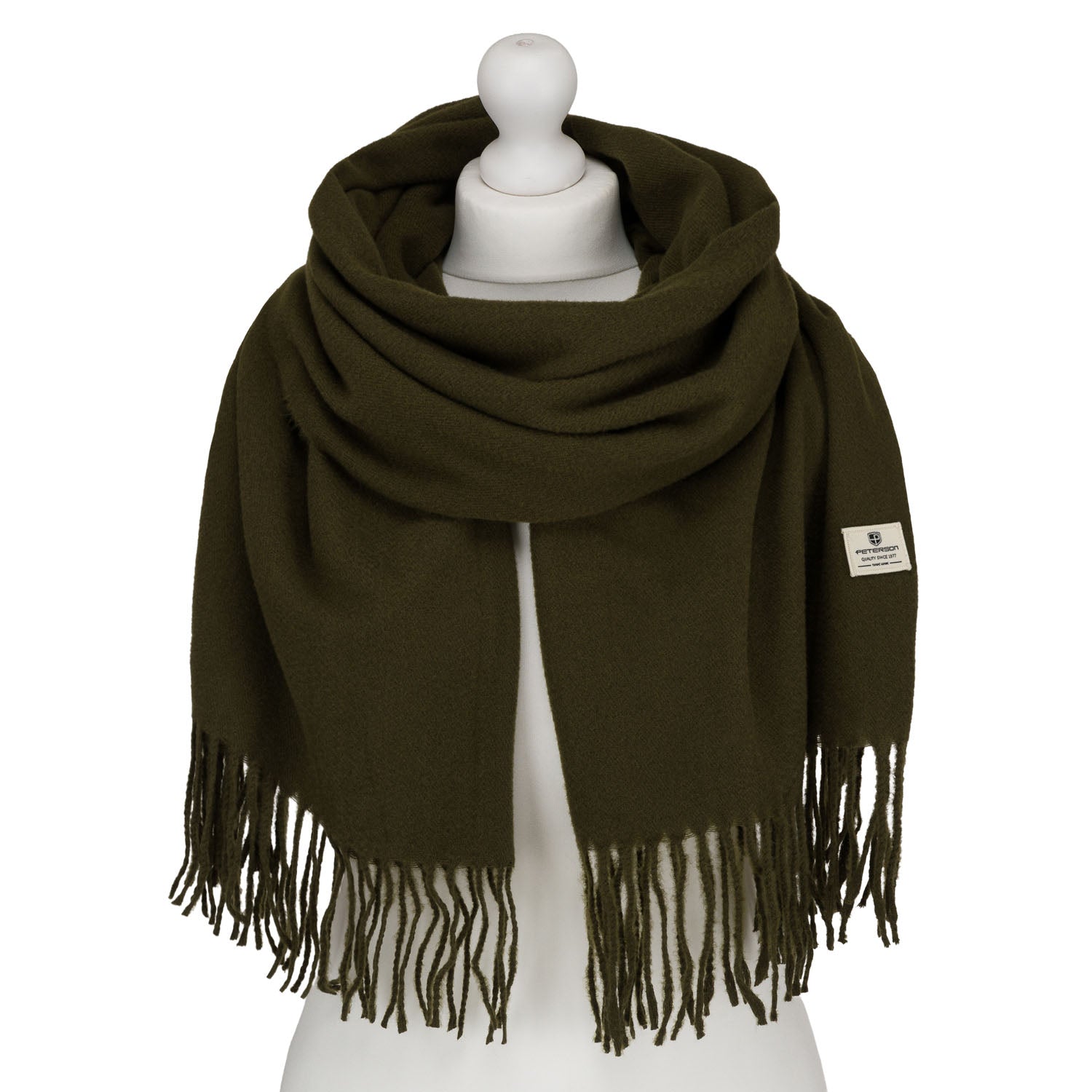 Šalle sievietēm Peterson, khaki krāsā S6