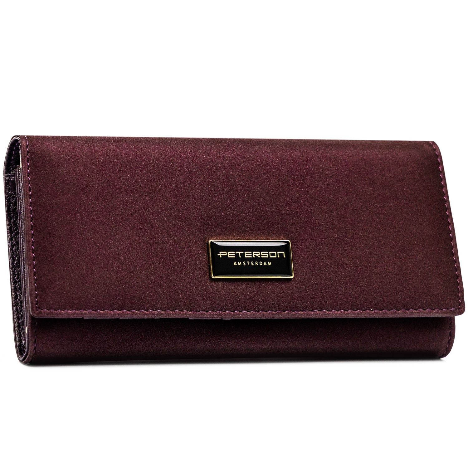 Vidēja izmēra sieviešu maks Peterson, violets PT100