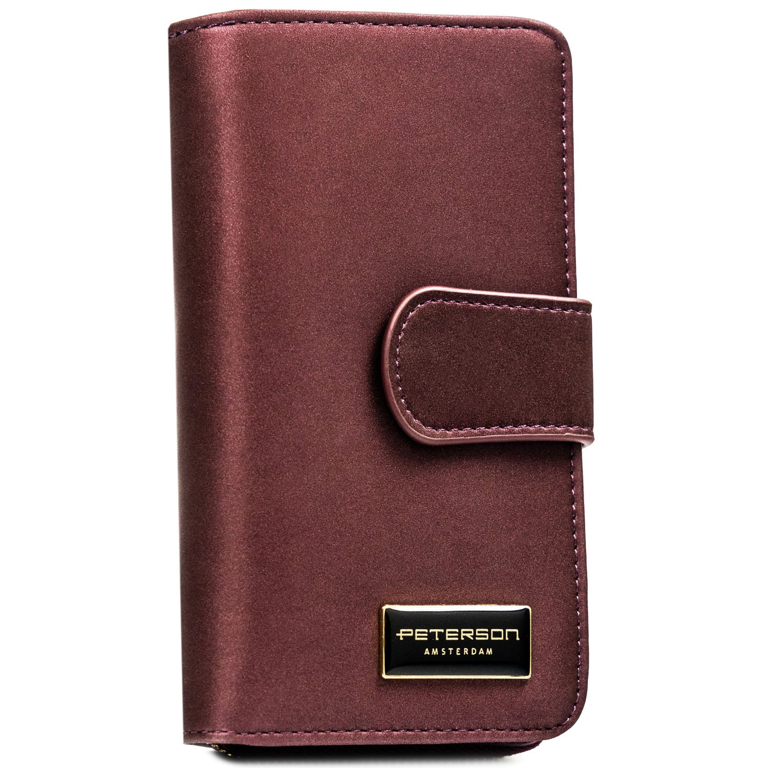 Vidēja izmēra sieviešu maks Peterson, violets PT112