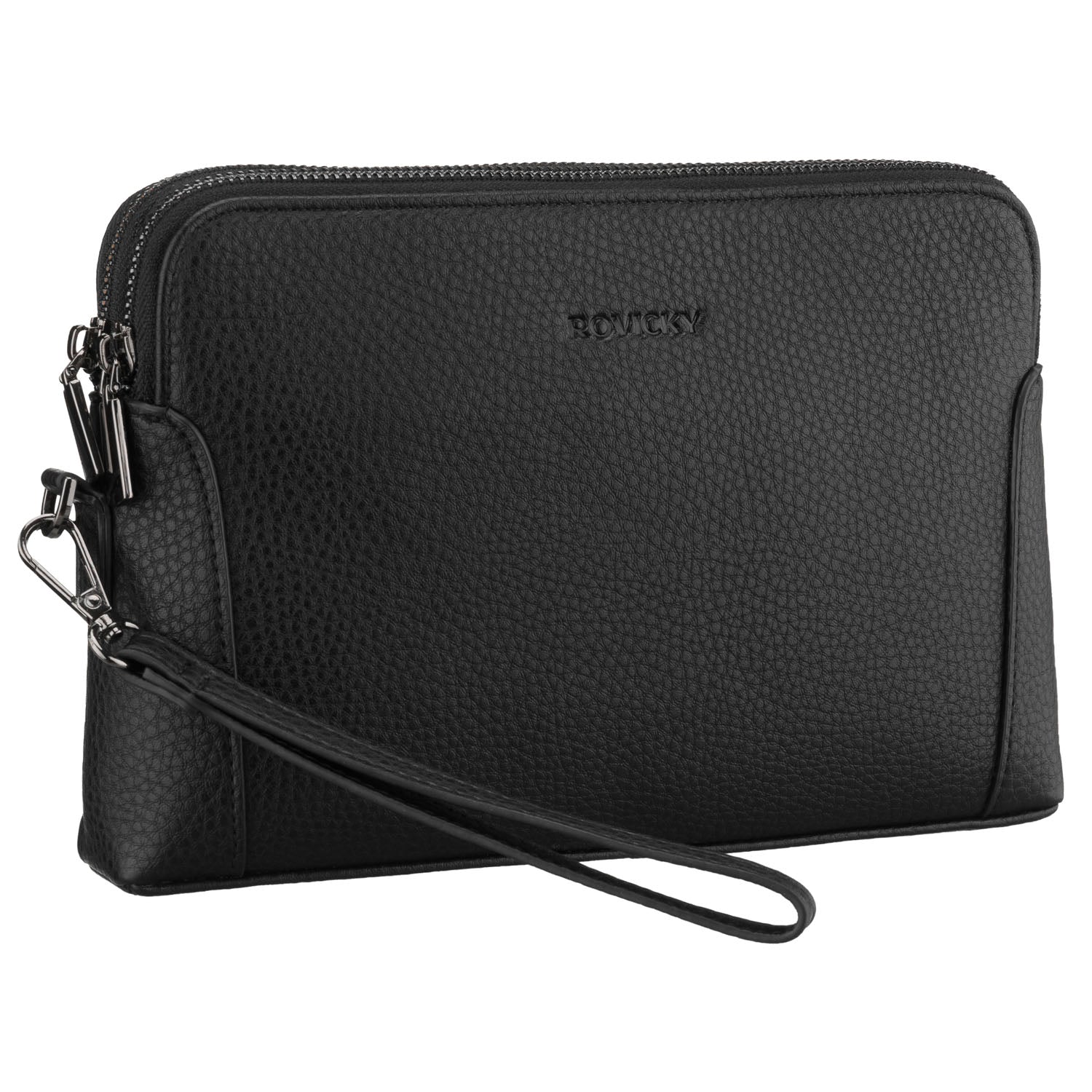 Mazs vīriešu kabatas pulkstenis Peterson, melns AX21