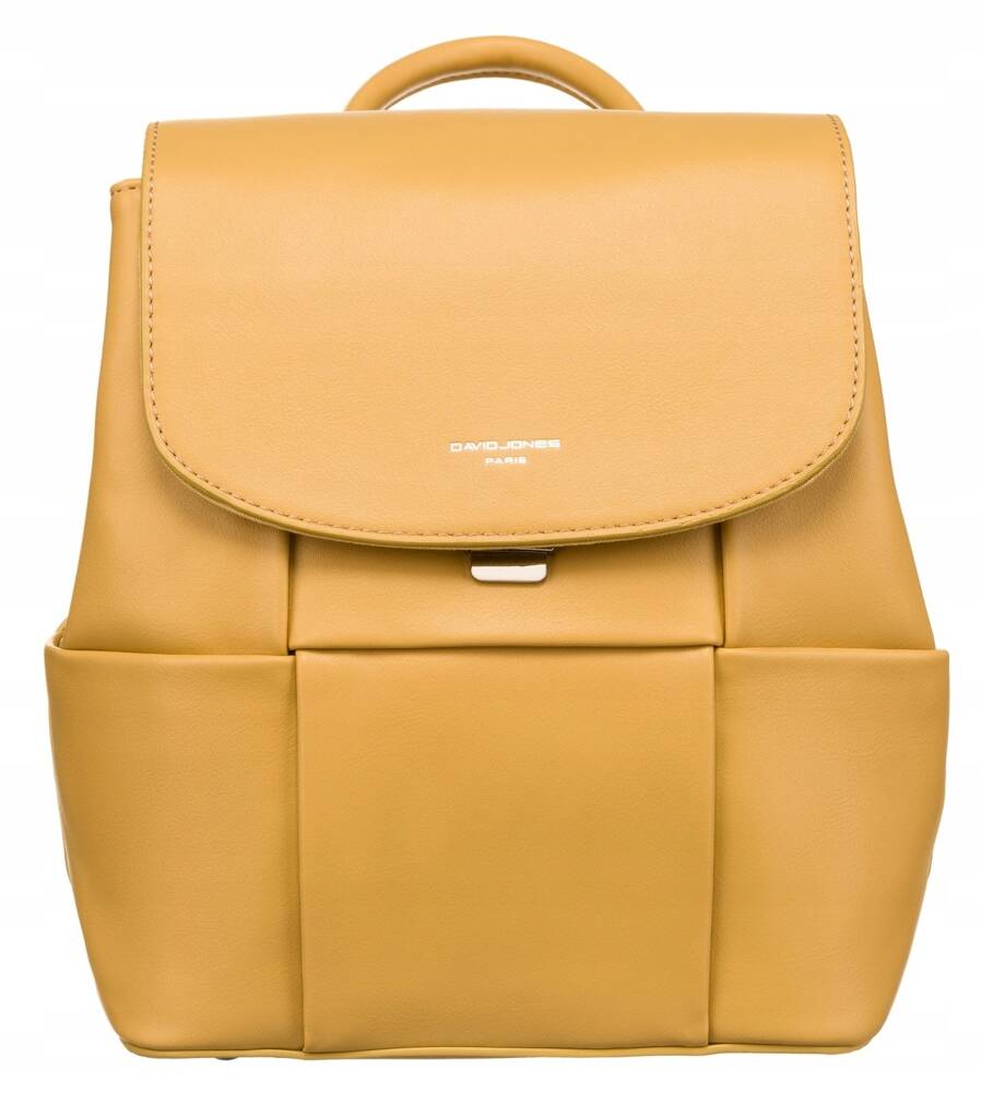 Klasiska sieviešu mugursoma David Jones, dzeltena