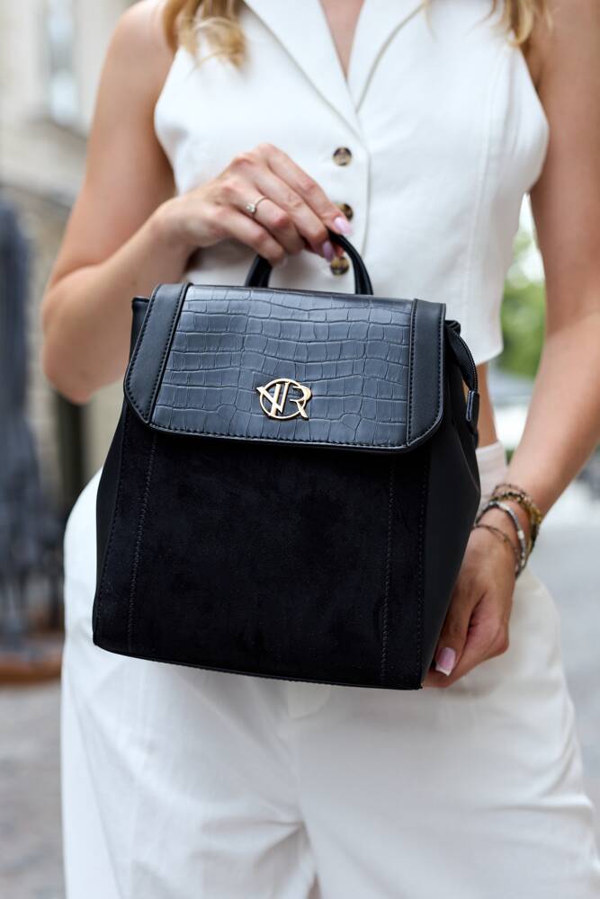 Sieviešu mugursoma Rovicky, melna 3561 B