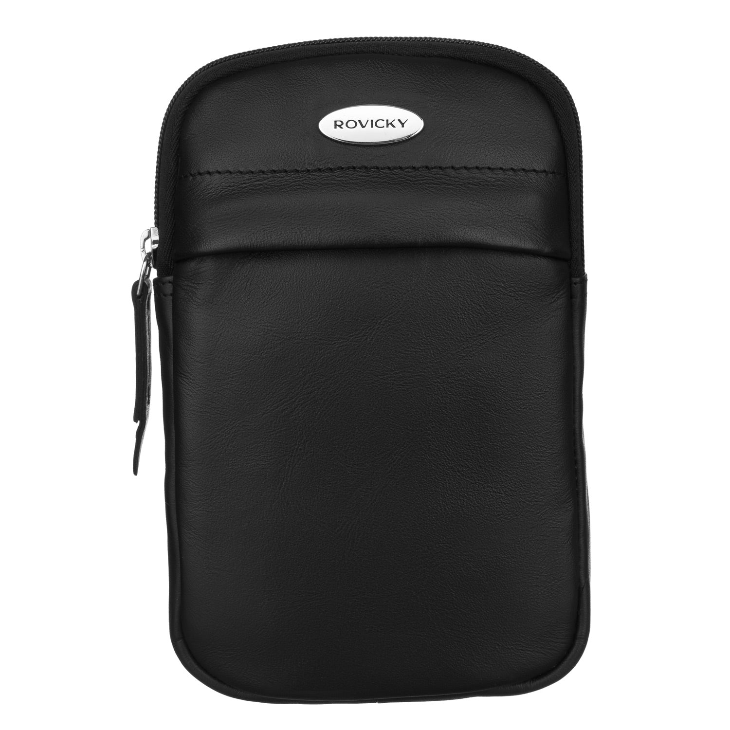 Maza ādas rokassoma Rovicky, melna A0142