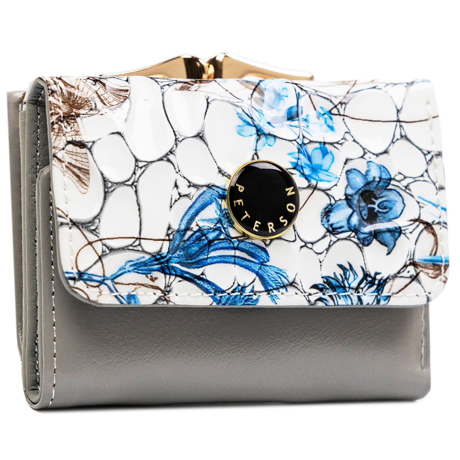 Maza sieviešu maks Peterson, zils PT30