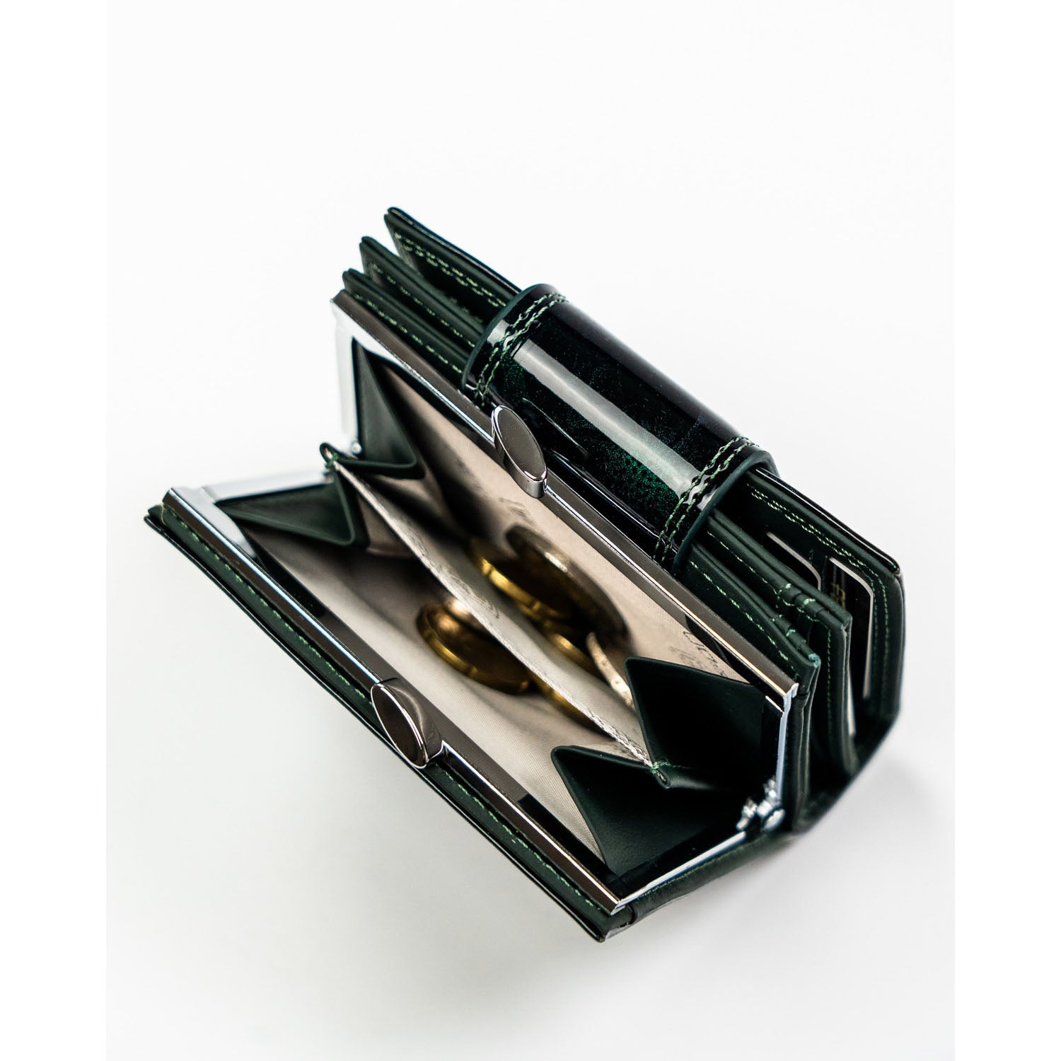 Maza sieviešu maks Peterson, zaļa PT8