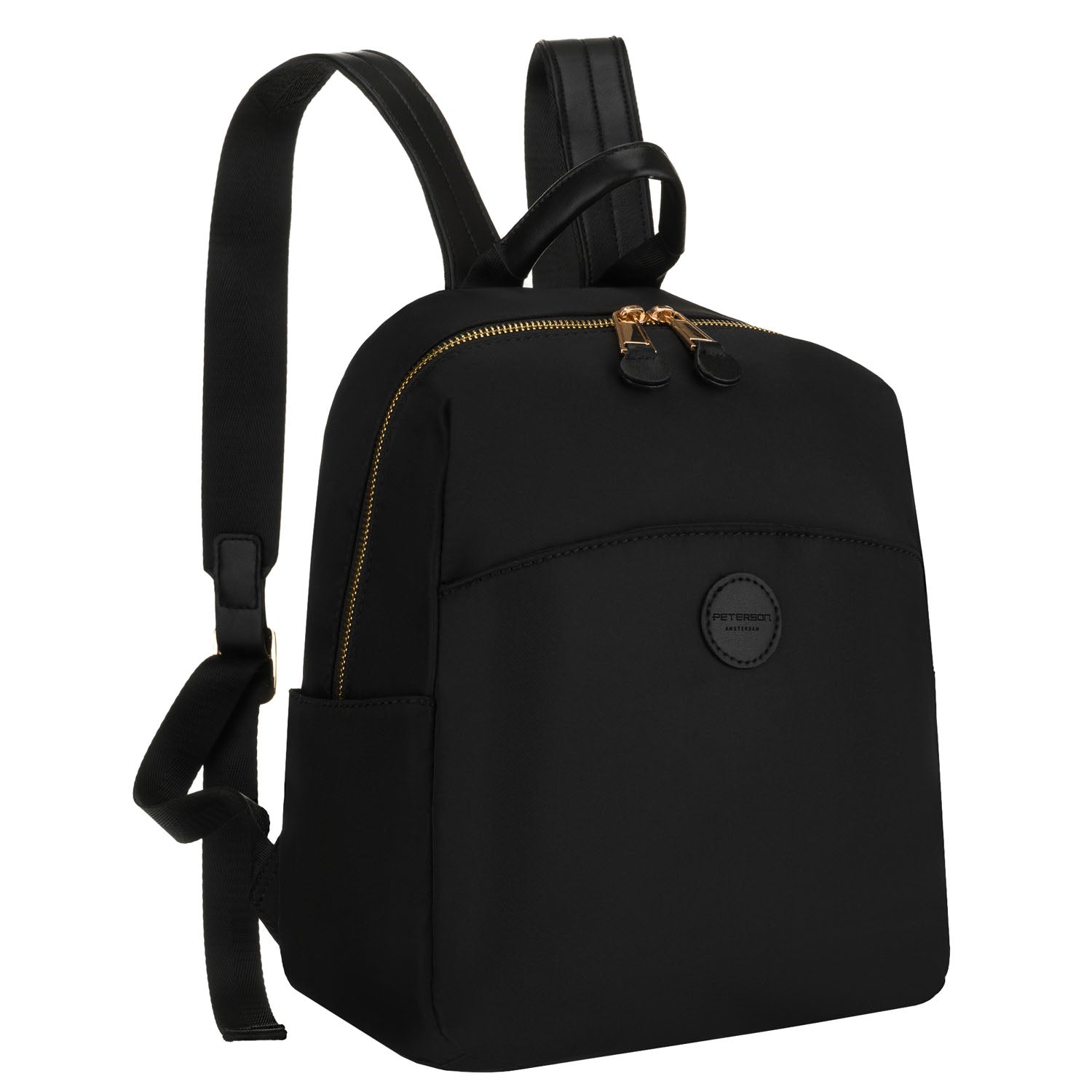 Sieviešu mugursoma Peterson, melna K46
