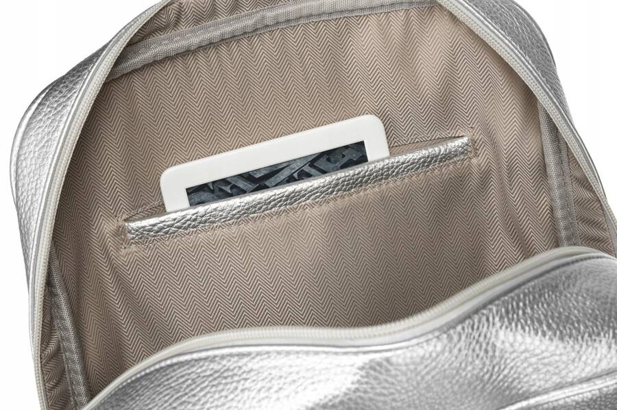 Sieviešu mugursoma Rovicky, sudraba krāsā 3639 S