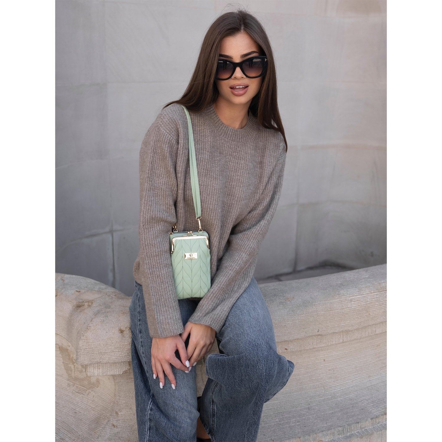 Maza rokassoma Rovicky, zaļa R0172