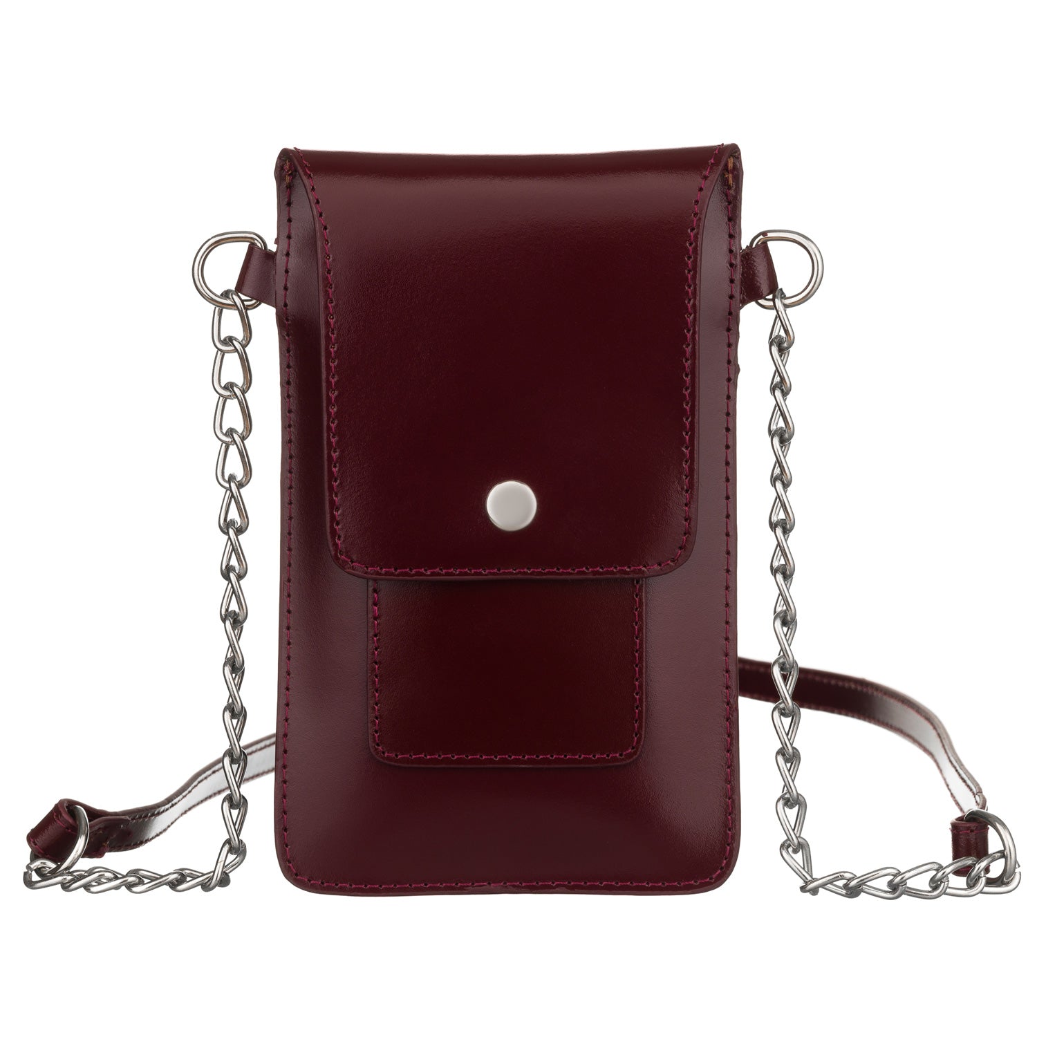 Maza rokassoma no īstas ādas 4U Cavaldi, melna A0134