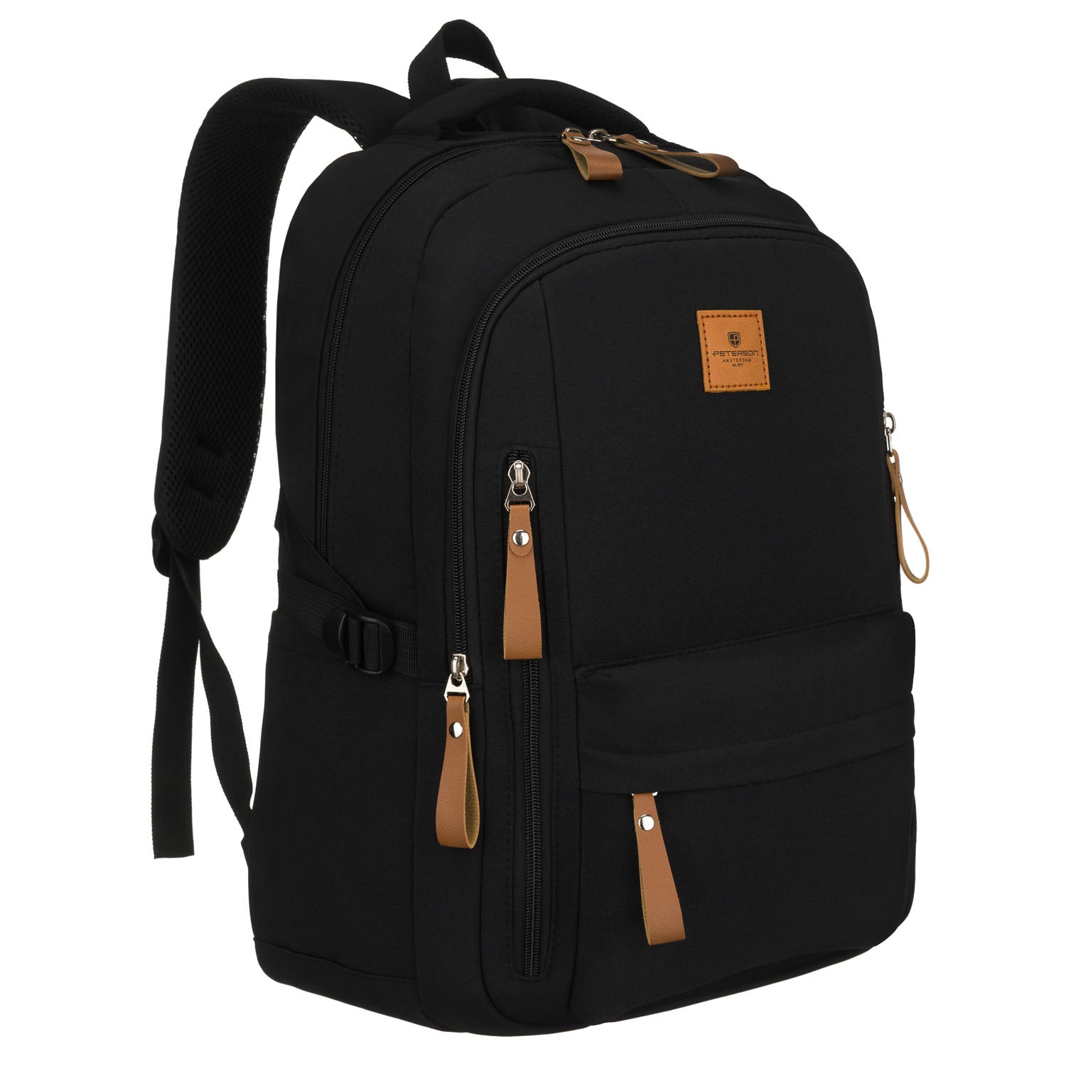 Peterson vidēja izmēra vīriešu mugursoma, melna