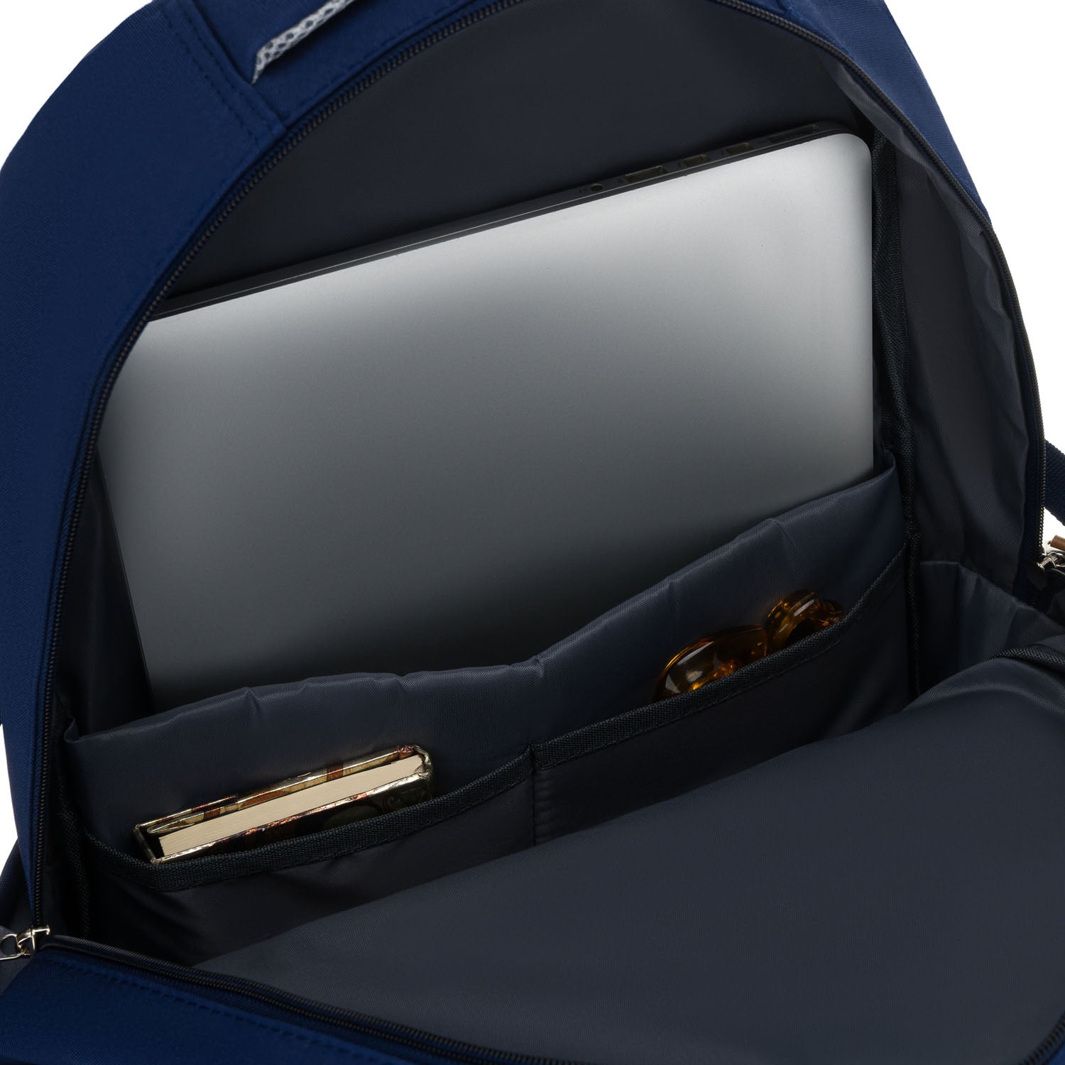 Vidēja izmēra unisex mugursoma Peterson, tumši zila