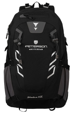 Juoda žygio kuprinė Peterson Adventure