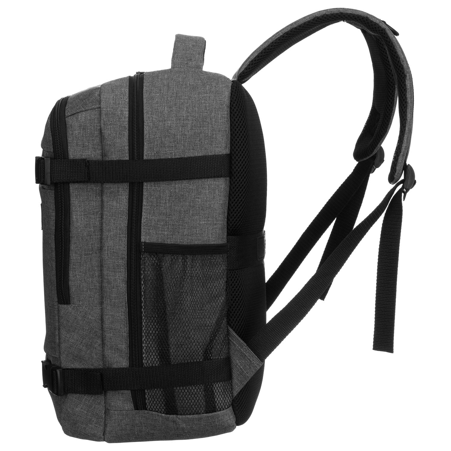 Mugursoma unisex Peterson, pelēka K8