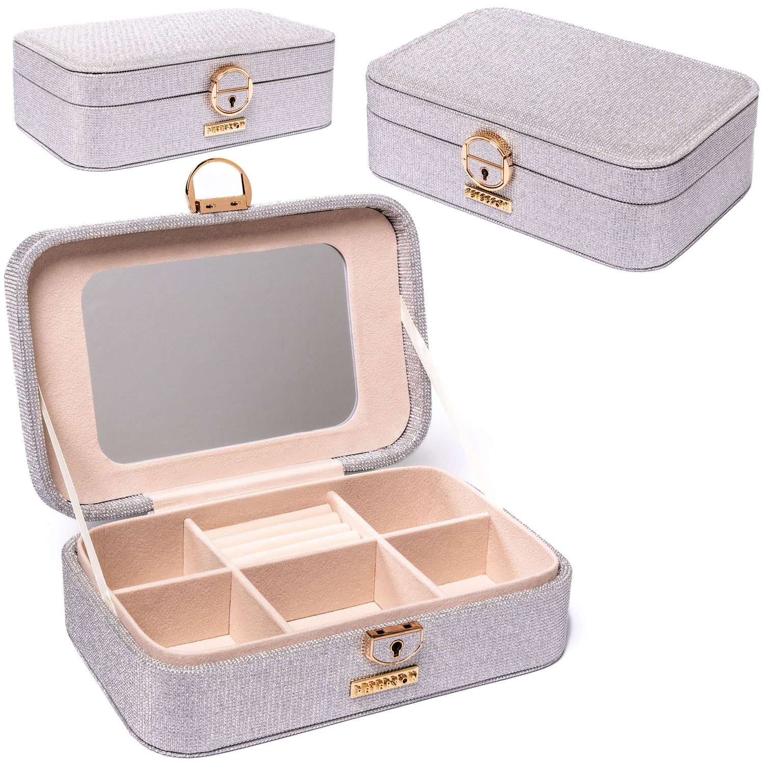 Peterson sudraba rotaslietu kastīte sievietēm.