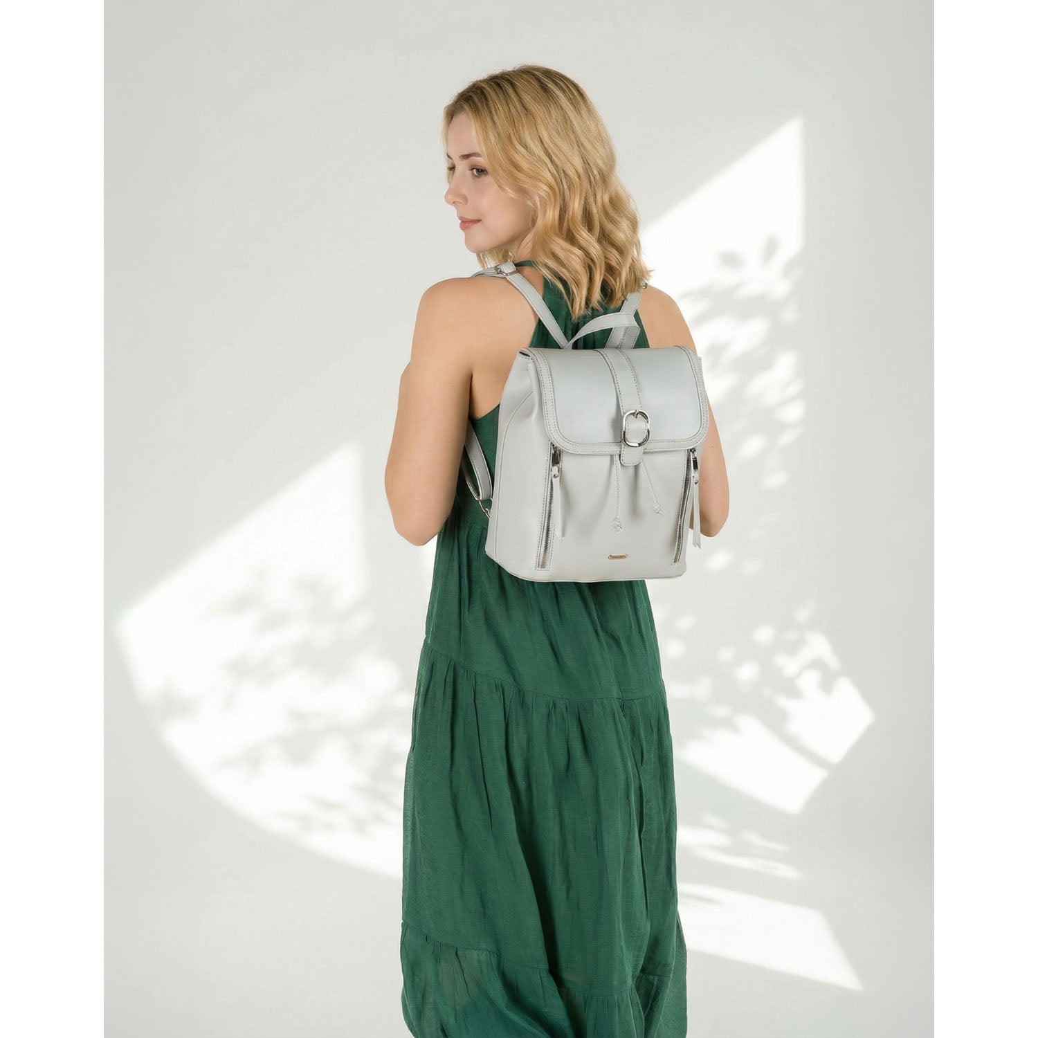 Kuprinė moterims Rovicky, pilka G34