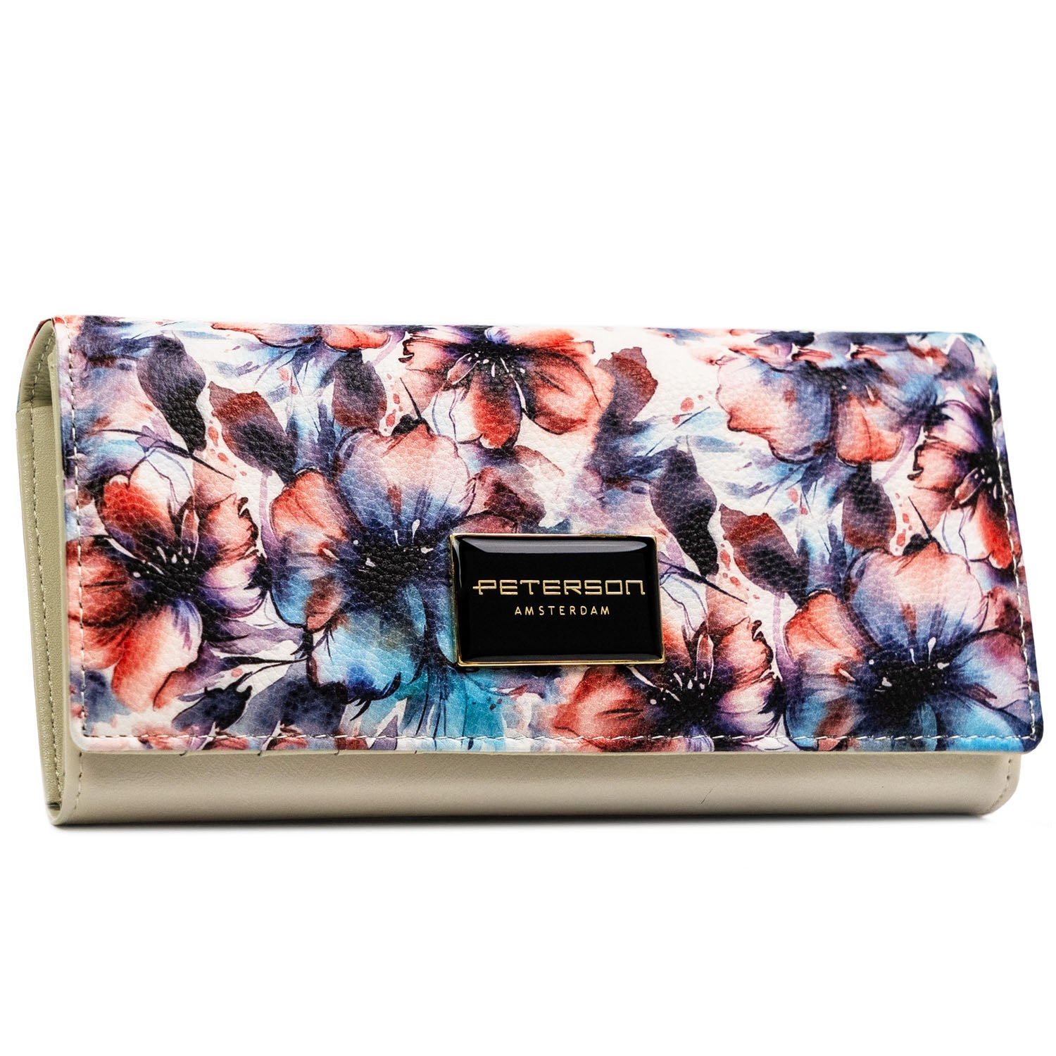 Sieviešu maks Peterson, ziedu raksts PT71