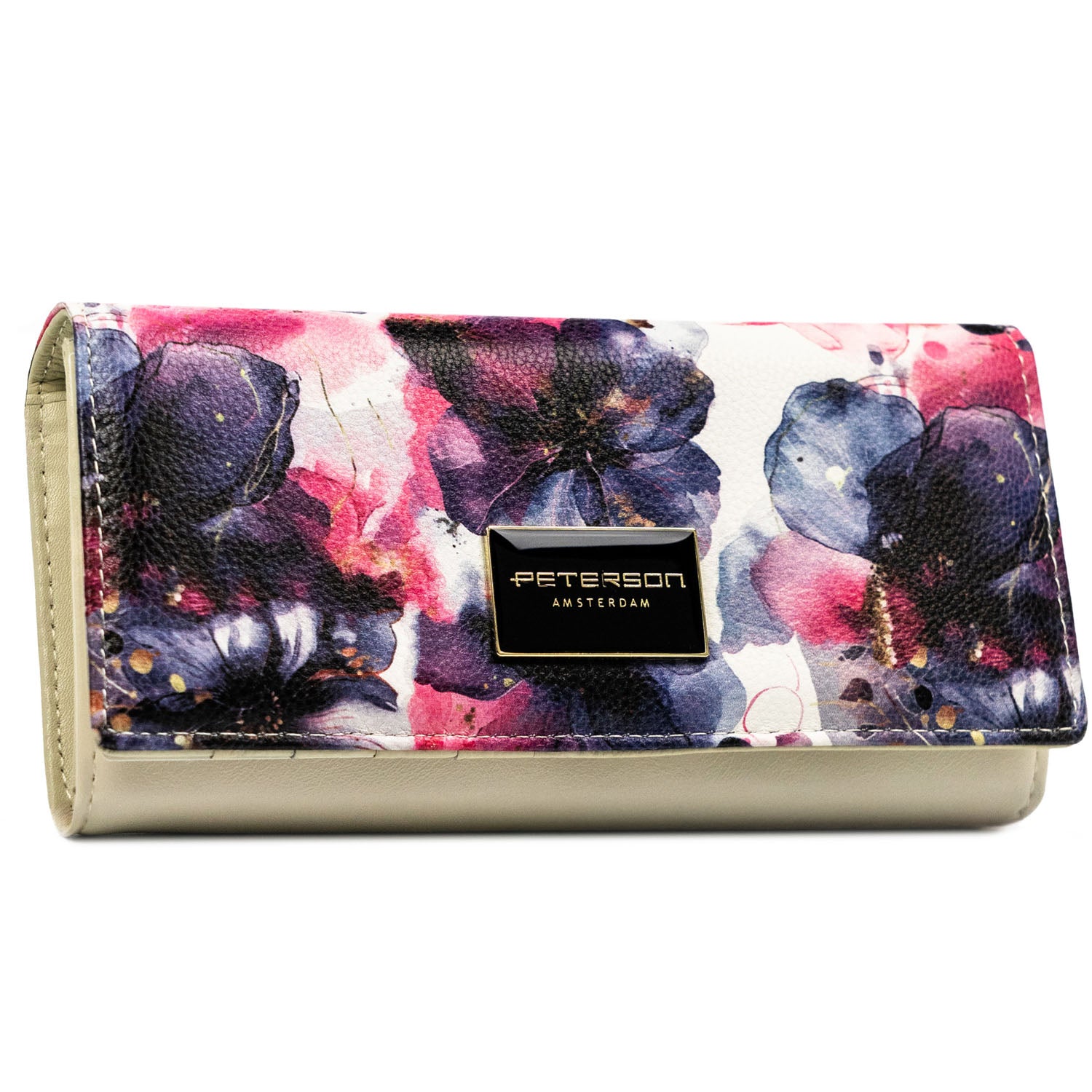 Sieviešu maks Peterson, ziedu raksts PT75