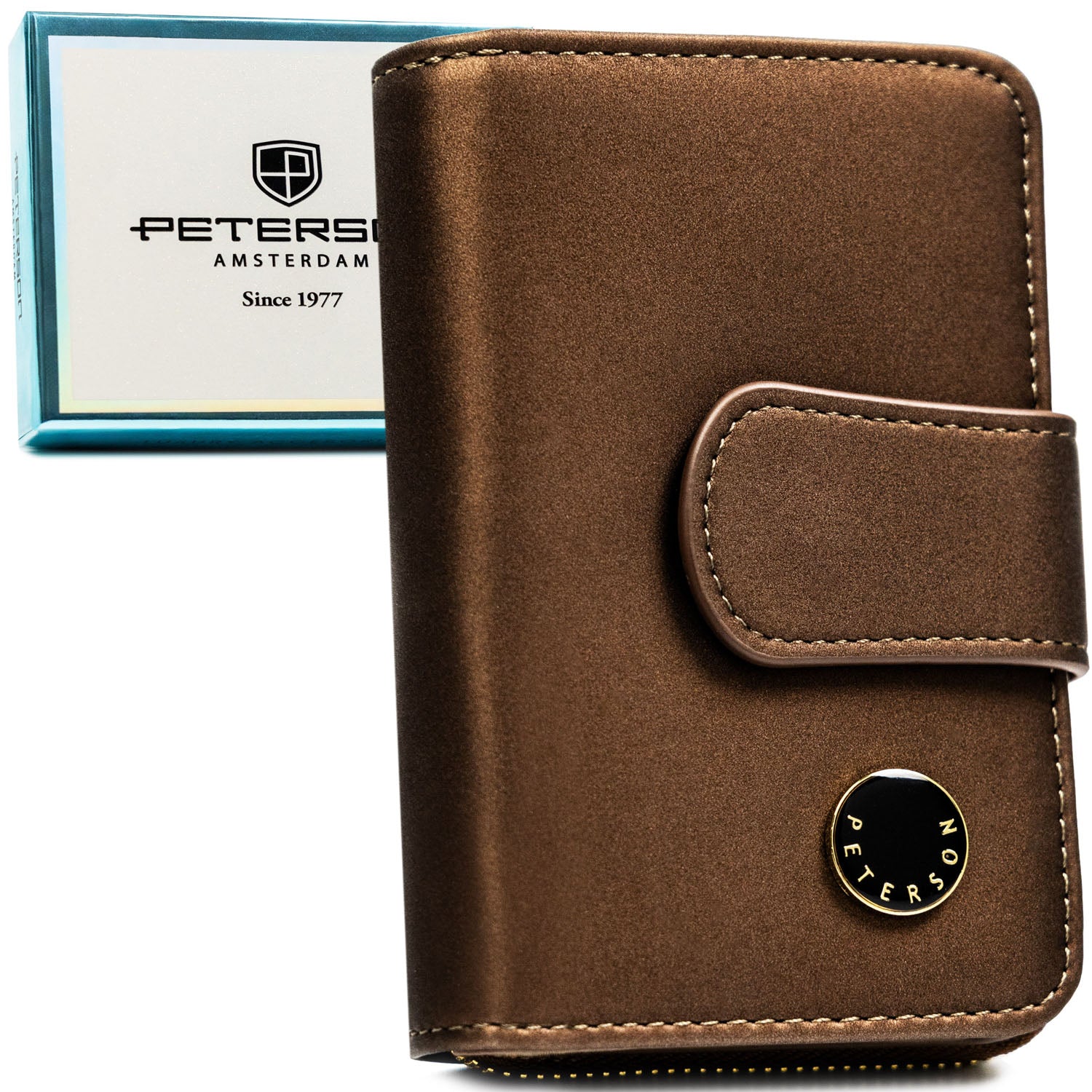 Sieviešu maks Peterson, brūns PT81