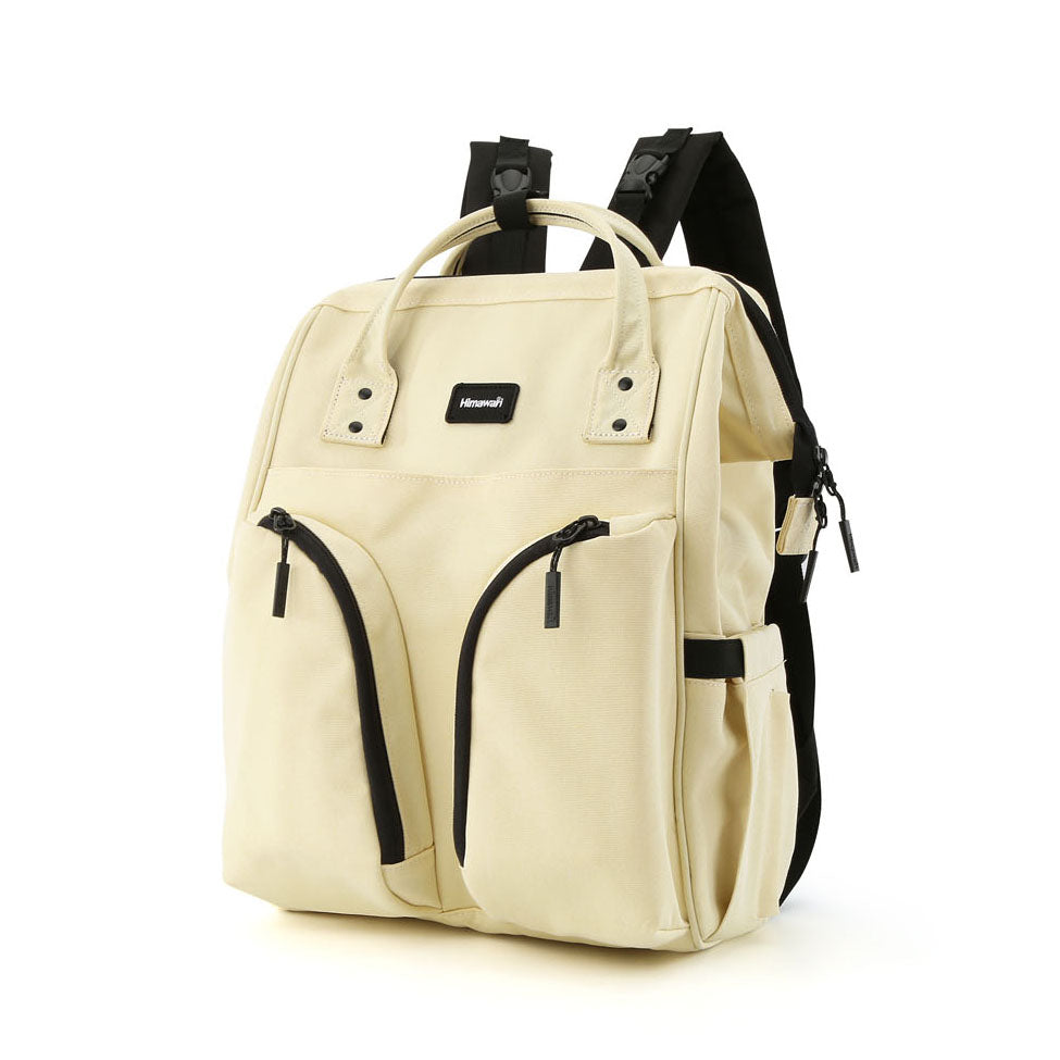 Sieviešu mugursoma Himawari, dzeltena, poliesters