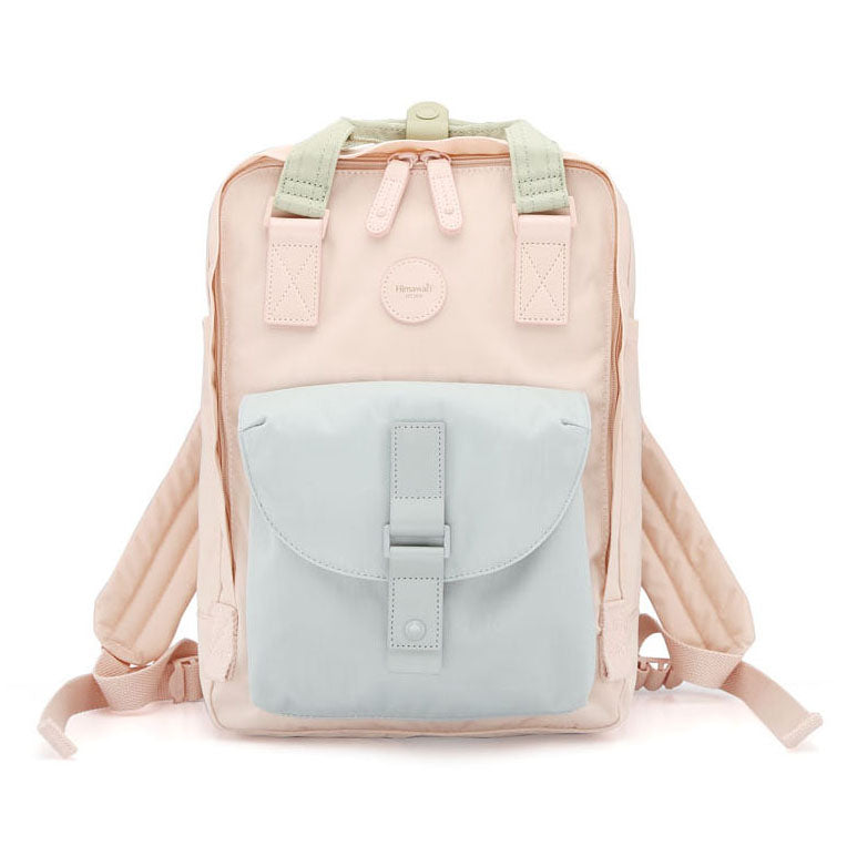 Sieviešu Himawari mugursoma, rozā un zila, ūdensnecaurlaidīga