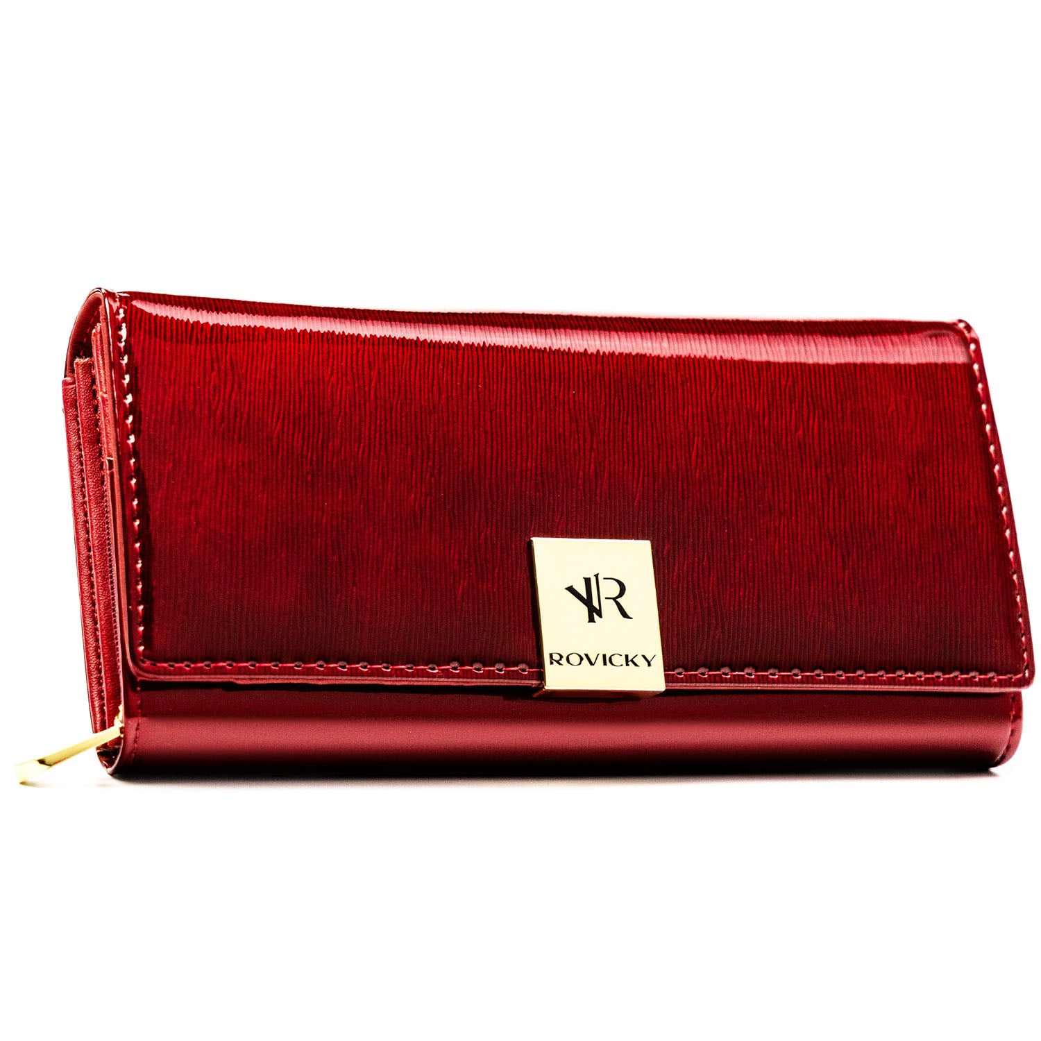 Didelė piniginė moterims Rovicky, raudona G36