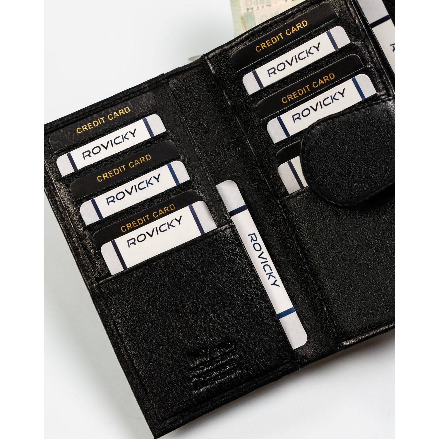 Liela sieviešu maka Rovicky, melna N457